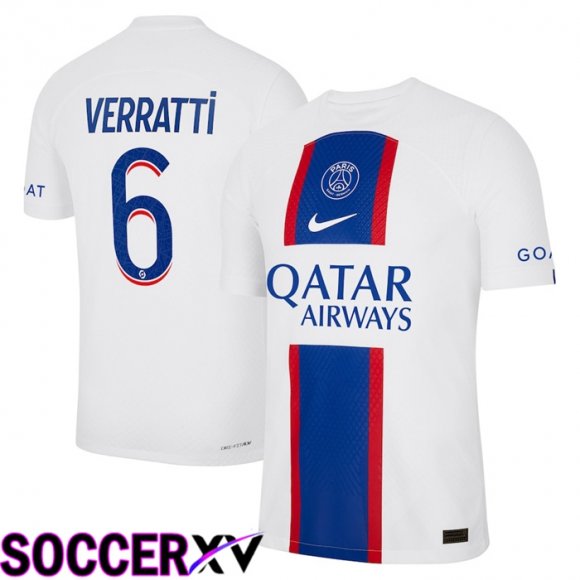 Paris Saint Germain (Verratti 6) Third Jersey 2022/2023