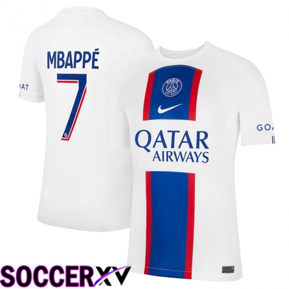 Paris Saint Germain (Mbappé 7) Third Jersey 2022/2023