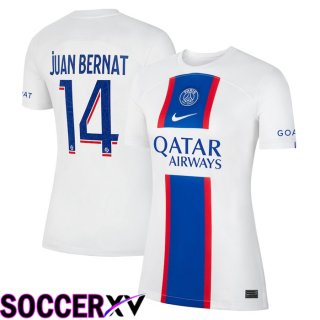 Paris Saint Germain (Juan Bernat 14) Womens Third Jersey 2022/2023