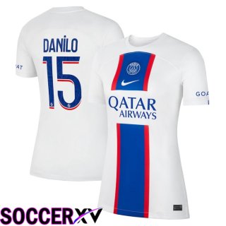 Paris Saint Germain (Danilo 15) Womens Third Jersey 2022/2023