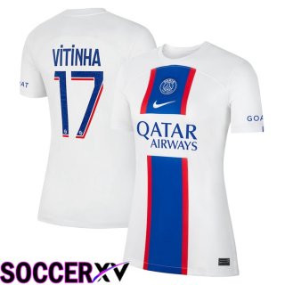 Paris Saint Germain (Vitinha 17) Womens Third Jersey 2022/2023