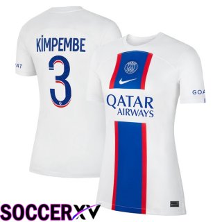 Paris Saint Germain (Kimpembe 3) Womens Third Jersey 2022/2023