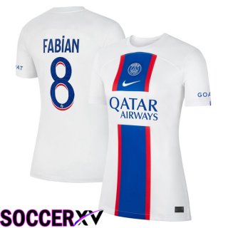 Paris Saint Germain (Fabian 8) Womens Third Jersey 2022/2023