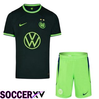 VfL Wolfsburg Kids Away Jersey 2022/2023