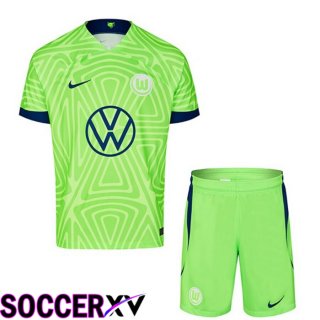 VfL Wolfsburg Kids Home Jersey 2022/2023