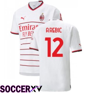 AC Milan (A.Rebic 12) Away Jersey 2022/2023