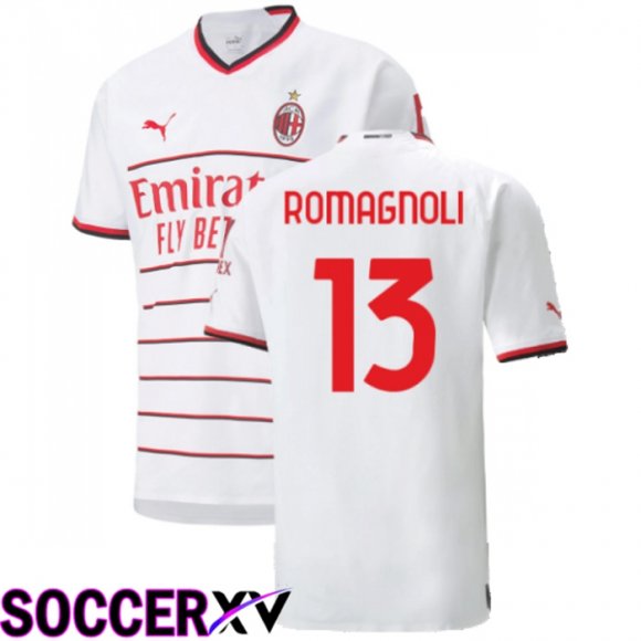 AC Milan (Romagnoli 13) Away Jersey 2022/2023