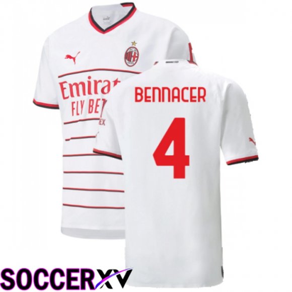 AC Milan (Bennacer 4) Away Jersey 2022/2023