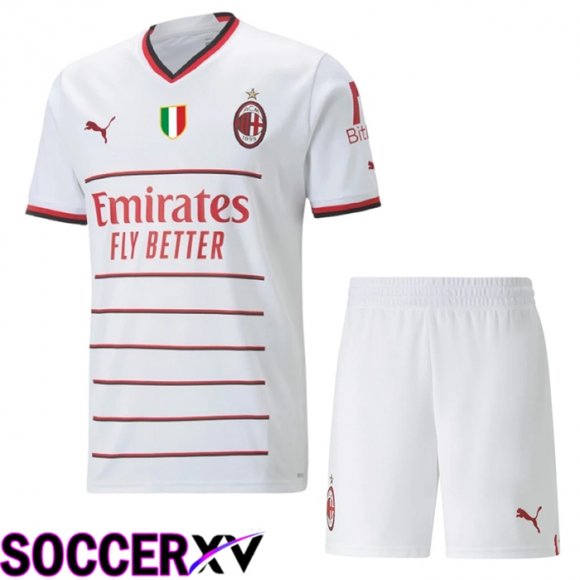 AC Milan Kids Away Jersey 2022/2023