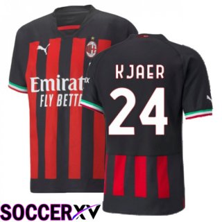 AC Milan (Kjaer 24) Home Jersey 2022/2023