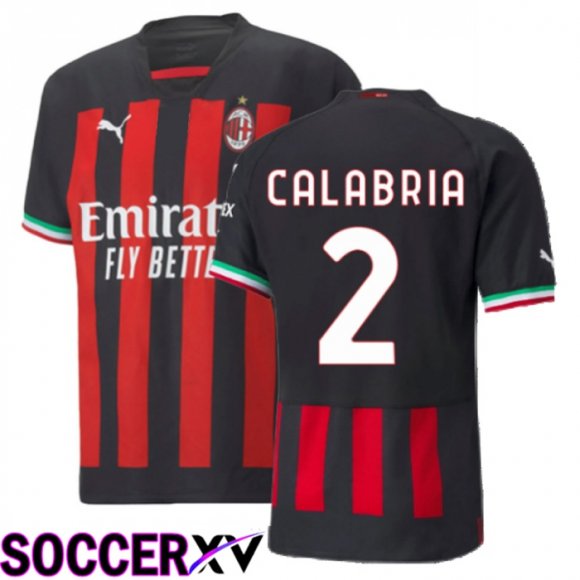 AC Milan (Calabria 2) Home Jersey 2022/2023