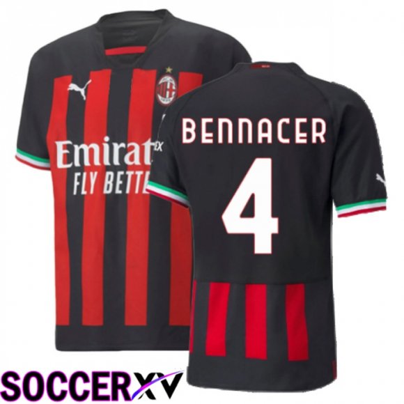 AC Milan (Bennacer 4) Home Jersey 2022/2023