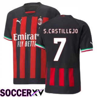 AC Milan (S.Castillejo 7) Home Jersey 2022/2023