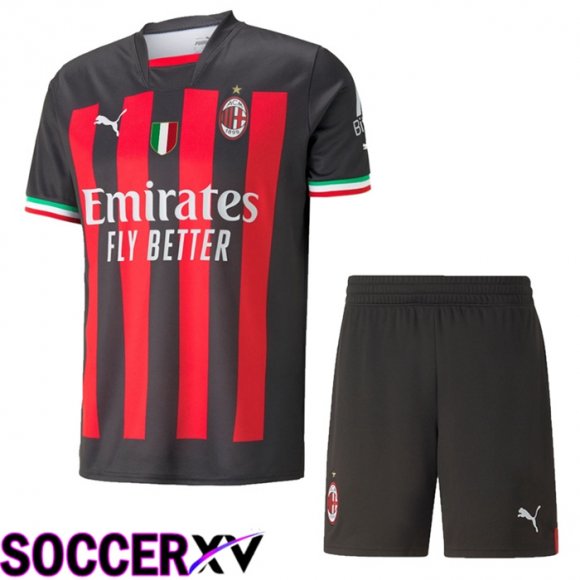 AC Milan Kids Home Jersey 2022/2023