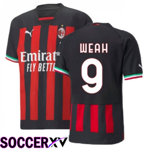 AC Milan (Weah 9) Home Jersey 2022/2023