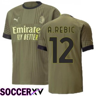 AC Milan (A.Rebic 12) Third Jersey 2022/2023