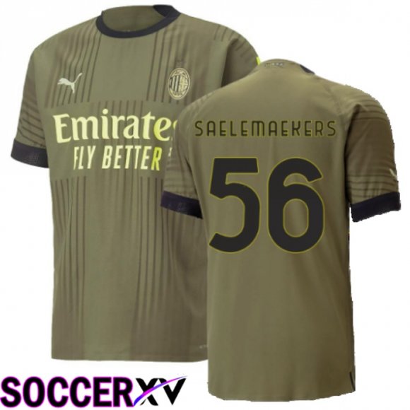 AC Milan (Saelemaekers 56) Third Jersey 2022/2023