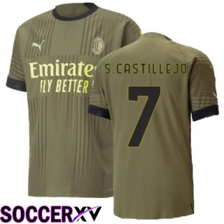 AC Milan (S.Castillejo 7) Third Jersey 2022/2023