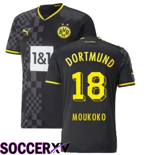 Borussia Dortmund (MOUKOKO 18) Away Jersey 2022/2023