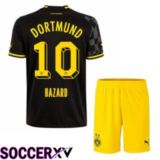 Borussia Dortmund (HAZARD 10) Kids Away Jersey 2022/2023