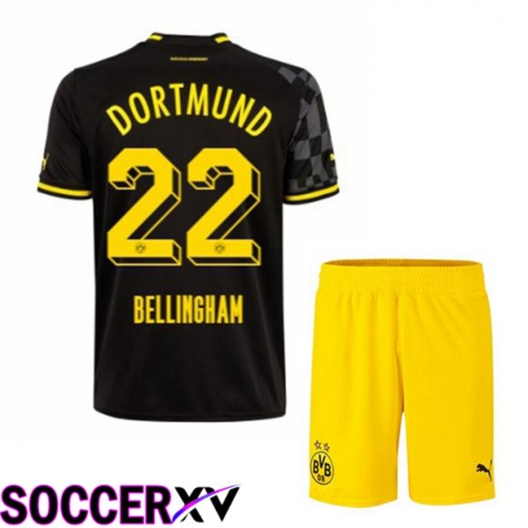 Borussia Dortmund (BELLINGHAM 22) Kids Away Jersey 2022/2023