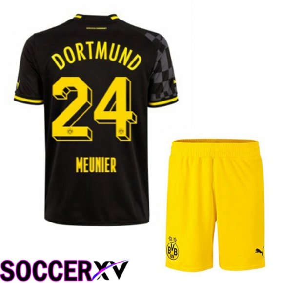 Borussia Dortmund (MEUNIER 24) Kids Away Jersey 2022/2023