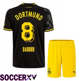 Borussia Dortmund (DAHOUD 8) Kids Away Jersey 2022/2023