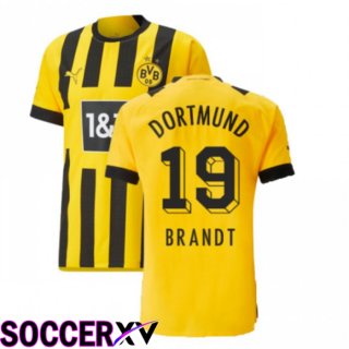 Borussia Dortmund (BRANDT 19) Home Jersey 2022/2023