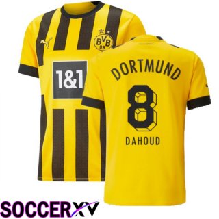 Borussia Dortmund (DAHOUD 8) Home Jersey 2022/2023