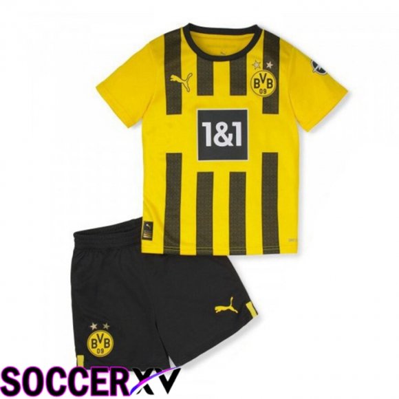 Borussia Dortmund Kids Home Jersey 2022/2023