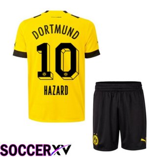 Borussia Dortmund (HAZARD 10) Kids Home Jersey 2022/2023