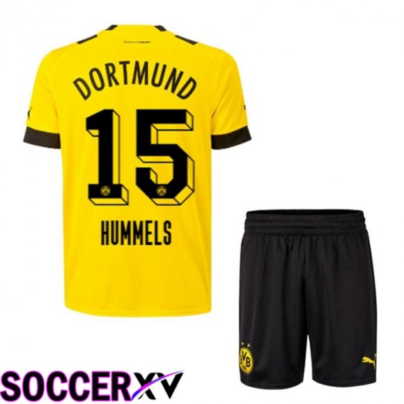 Borussia Dortmund (HUMMELS 15) Kids Home Jersey 2022/2023