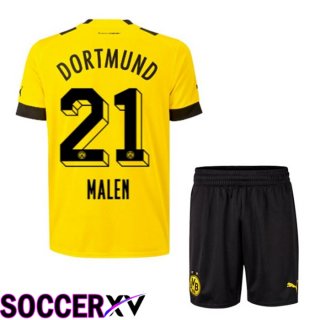 Borussia Dortmund (MALEN 21) Kids Home Jersey 2022/2023