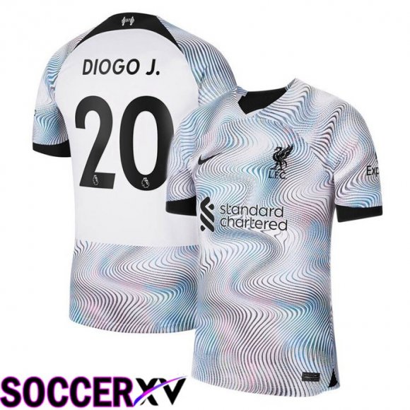 FC Liverpool（DIOGOJ 20）Away Jersey 2022/2023