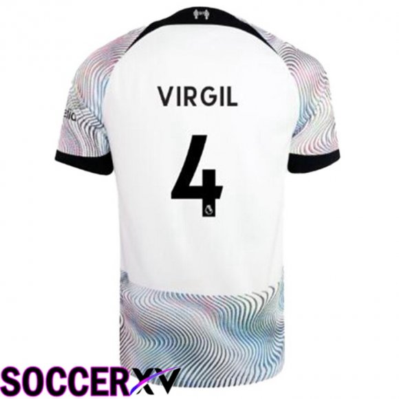 FC Liverpool（VIRGIL 4）Away Jersey 2022/2023