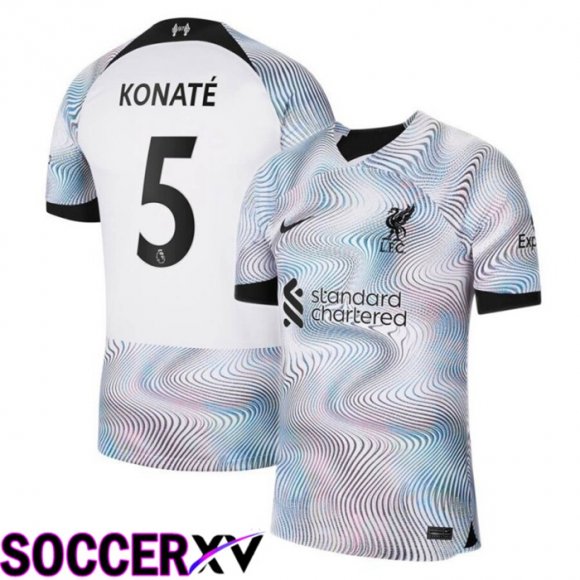 FC Liverpool（KONATE 5）Away Jersey 2022/2023