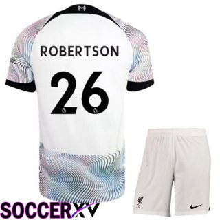 FC Liverpool（ROBERTSON 26）Kids Away Jersey 2022/2023