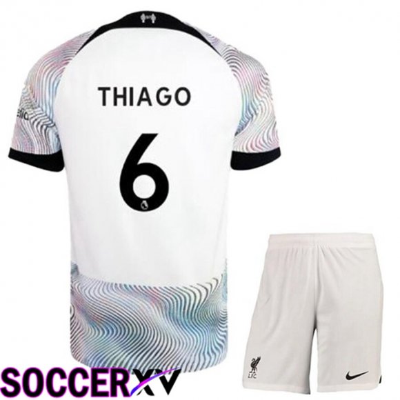 FC Liverpool（THIAGO 6）Kids Away Jersey 2022/2023