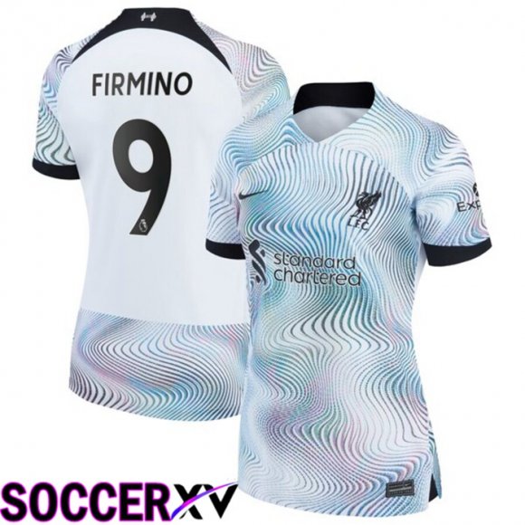 FC Liverpool（FIRMINO 9）Womens Away Jersey 2022/2023