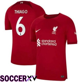 FC Liverpool（THIAGO 6）Home Jersey 2022/2023