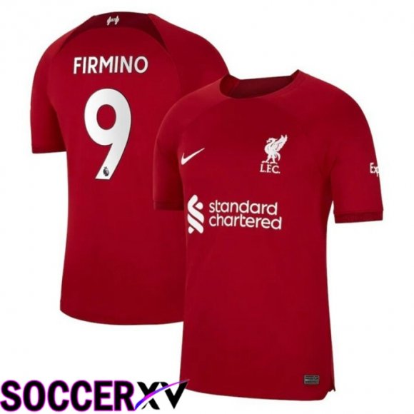 FC Liverpool（FIRMINO 9）Home Jersey 2022/2023