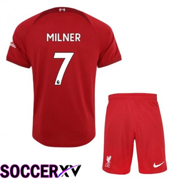 FC Liverpool（MILNER 7）Kids Home Jersey 2022/2023