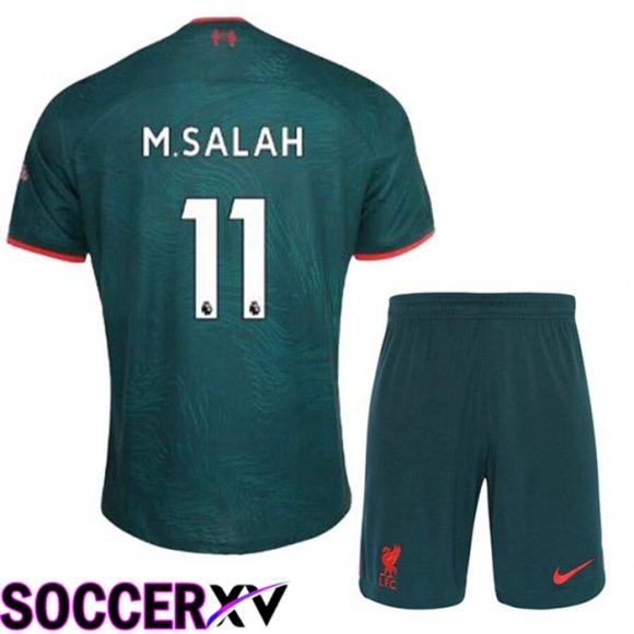 FC Liverpool（M.SALAH 11）Kids Third Jersey 2022/2023