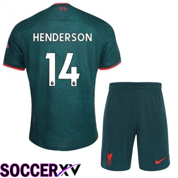 FC Liverpool（HENDERSON 14）Kids Third Jersey 2022/2023