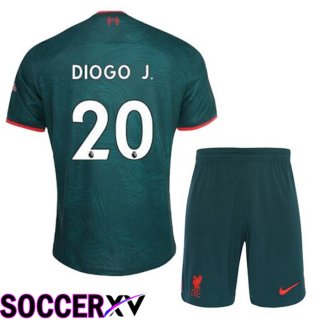 FC Liverpool（DIOGOJ 20）Kids Third Jersey 2022/2023