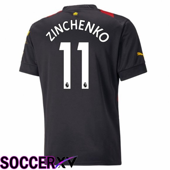 Manchester City（ZINCHENKO 11）Away Jersey 2022/2023