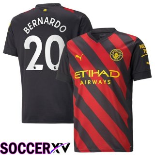 Manchester City（BERNARDO 20）Away Jersey 2022/2023