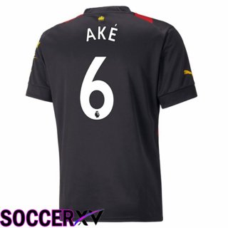 Manchester City（AKE 6）Away Jersey 2022/2023