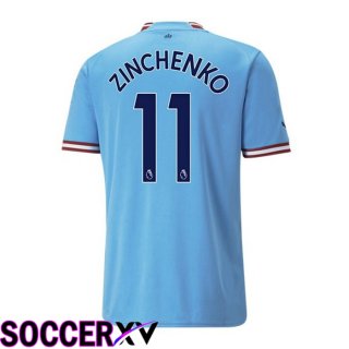 Manchester City（ZINCHENKO 11）Home Jersey 2022/2023