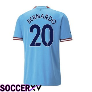 Manchester City（BERNARDO 20）Home Jersey 2022/2023